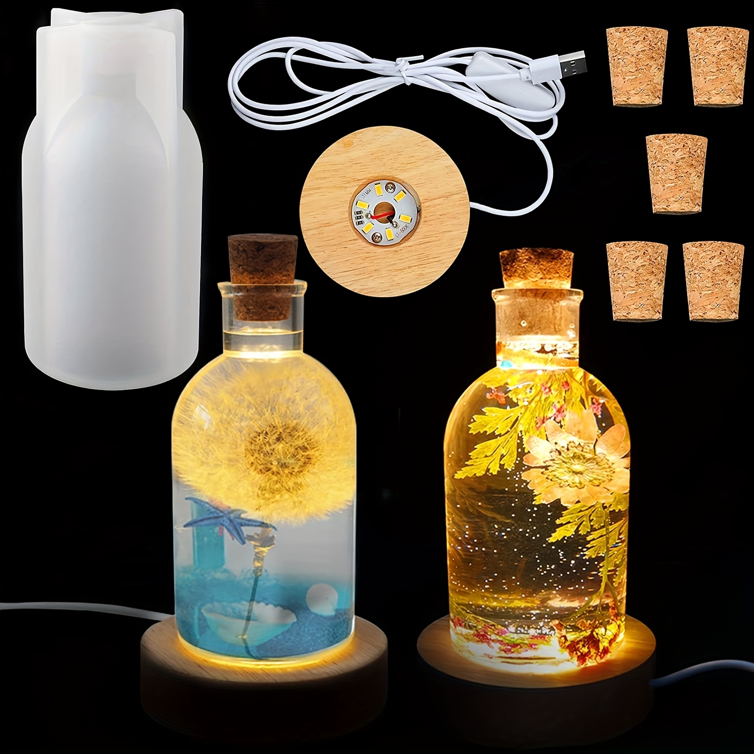 Woodworking Resin - Conjunto de moldes de resina para