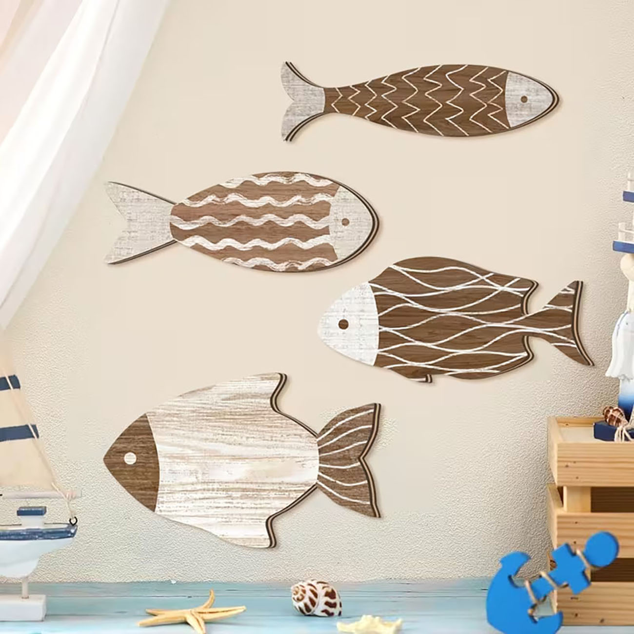 Conjunto de 4 Decorações de Pa - Woodworking Glue avaliação e preço
