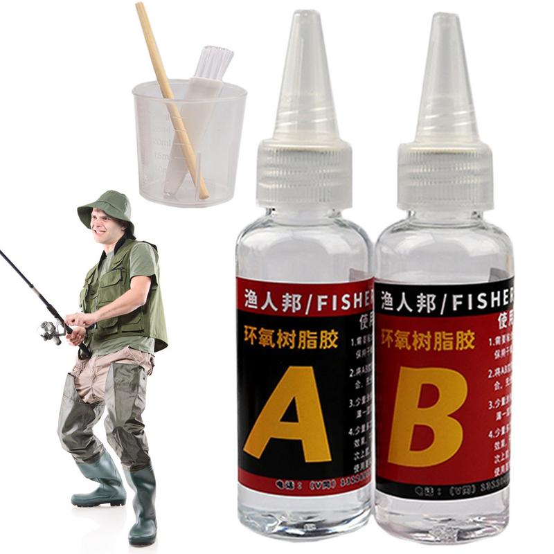 Cola adesiva para vara de pesc - Woodworking Resin avaliação e preço