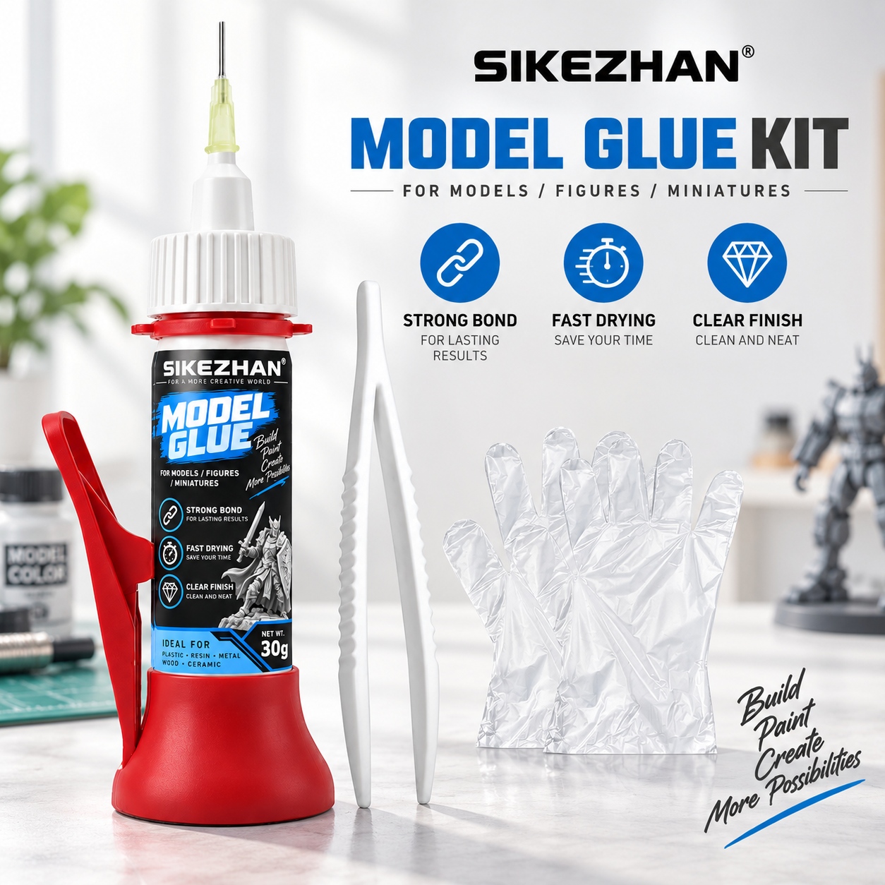 Kit de adesivo de precisão SIK - Woodworking Glue avaliação e preço