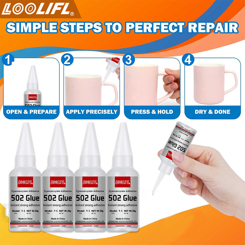 1-3pcs,20ml,502 super cola, co - Woodworking Glue avaliação e preço